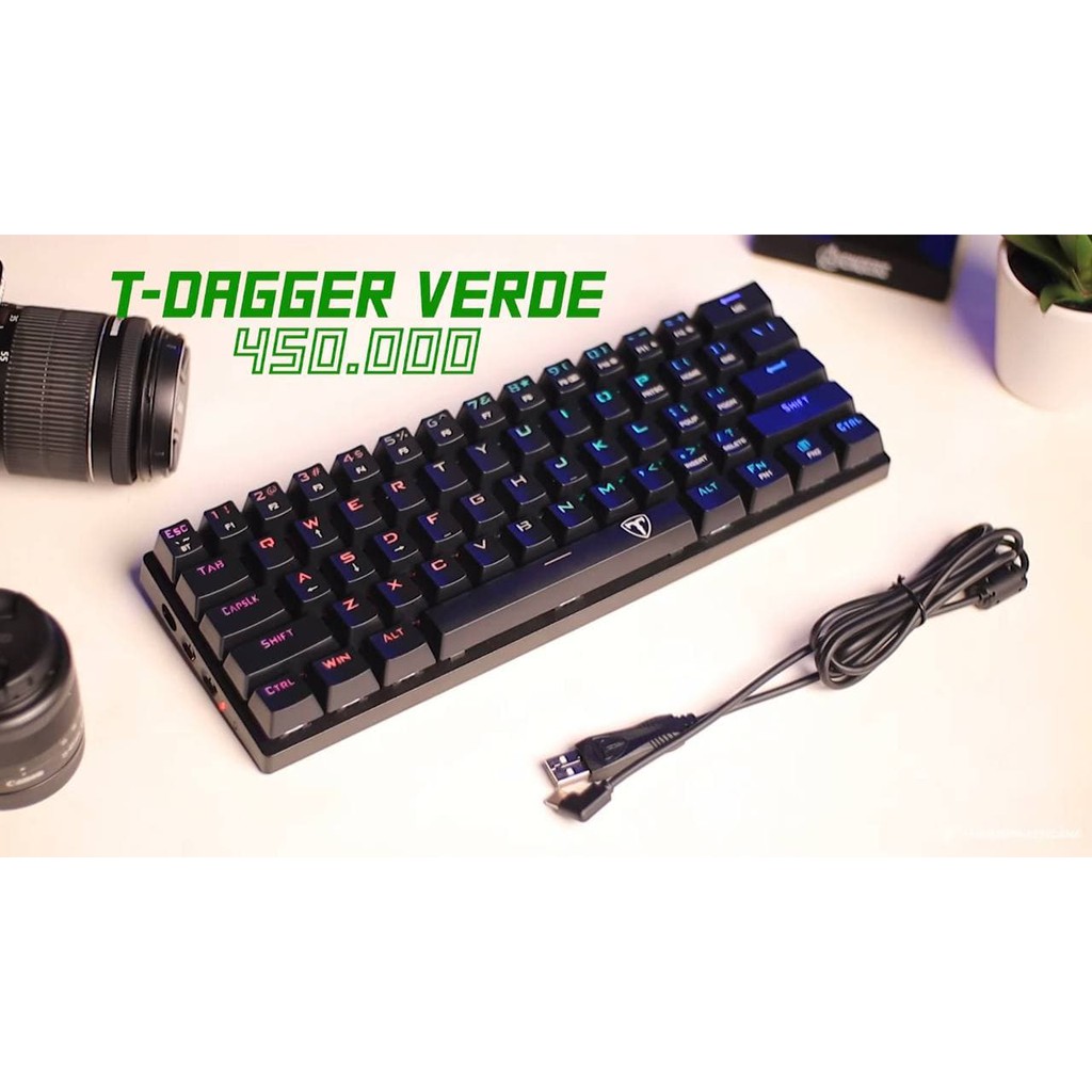 T DAGGER VERDE T TGK317 Mechanical GAMING KEYBOARD