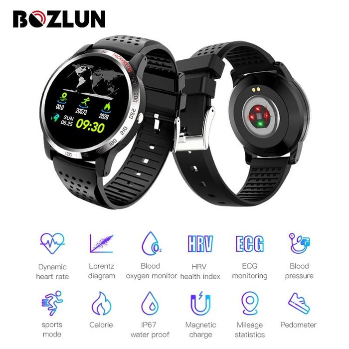 Jam Tangan Digital Pria SKMEI Bozlun Original Smartwatch Heart Rate