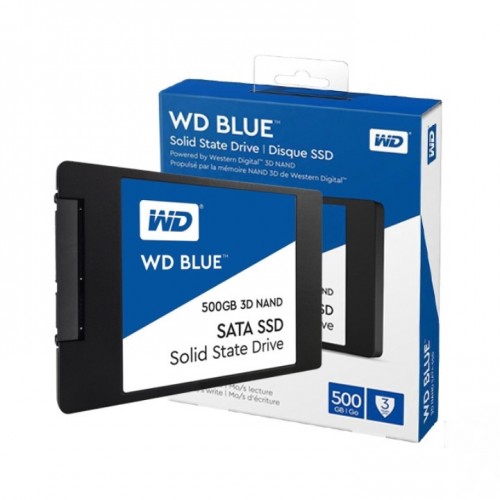 Western Digital WD Blue SSD 3D NAND 500GB 2.5” 7mm SATA