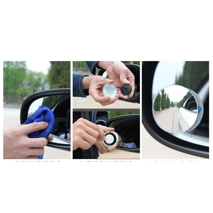 Blind Spot Mirror Kaca Spion Cembung Mobil Motor 1 pasang