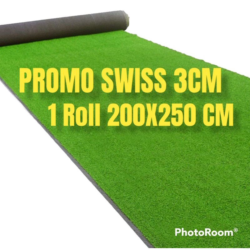 Jual Karpet Rumput Sintetis Roll Ukuran X Cm Tipe Swiss Tebal