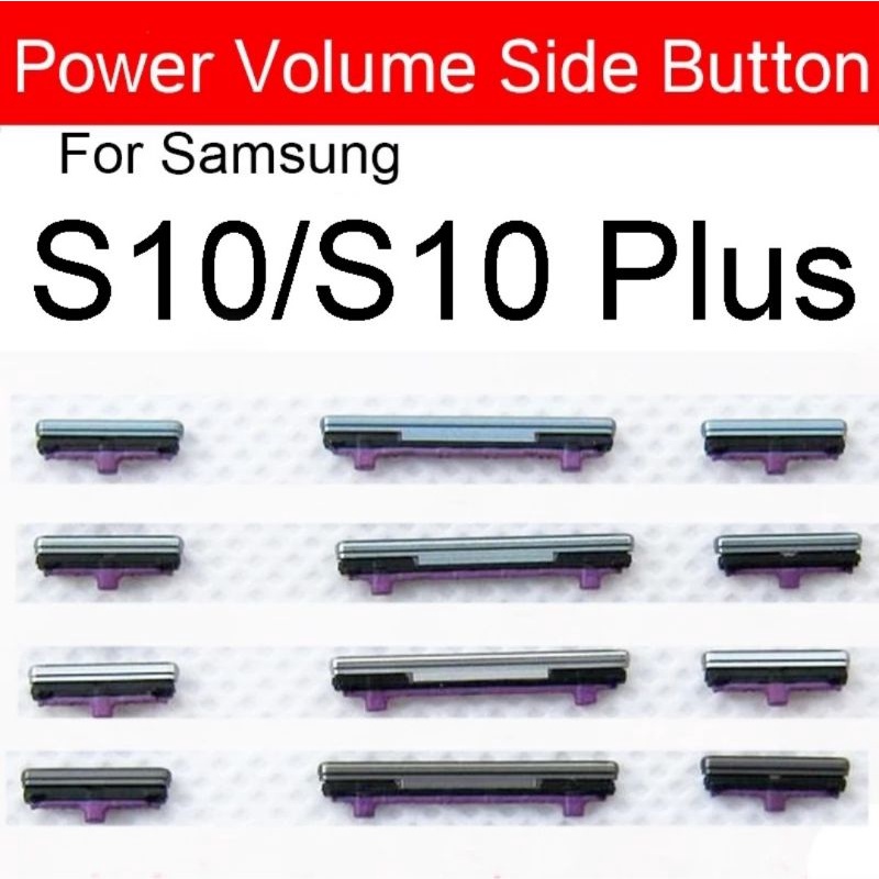 Tombol power on off Bixby volume Samsung S10 / 10+