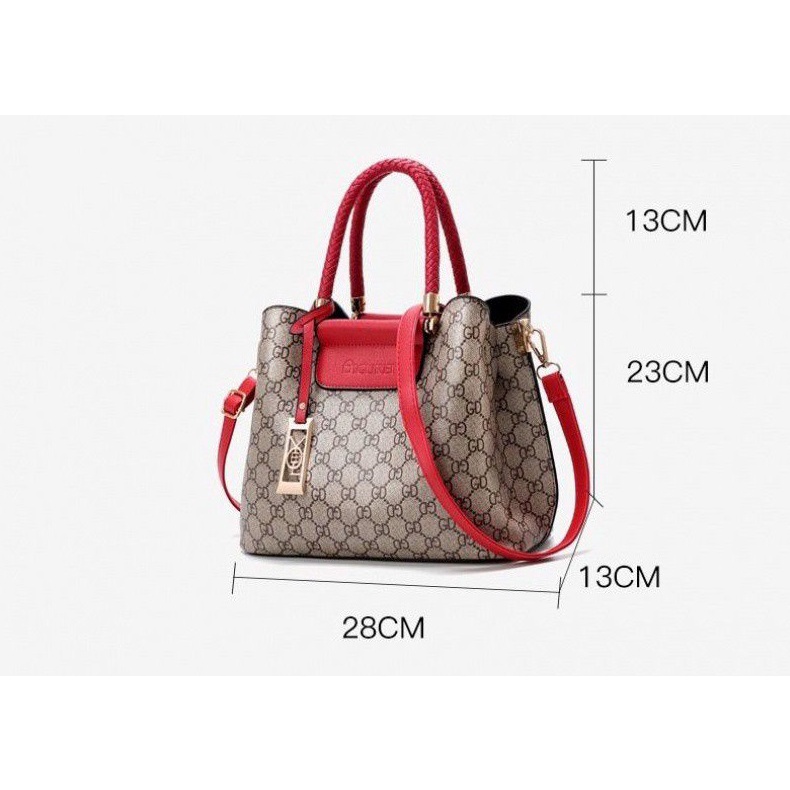 BJ15489 - FLOWER/GD RED GD/REDFLOWER/BROWN GD/BROWN FLOWER - TAS HANDBAG TOTEBAG SLEMPANG RED/GOLD TAS WANITA FASHION IMPORT MODIS ELEGAN TERMURAH TERLARIS TERBARU BAGSTORE JAKARTA TAS BATAM ELJ5489 LT1510 CR7497 BQ3147 JT51687 GT1991