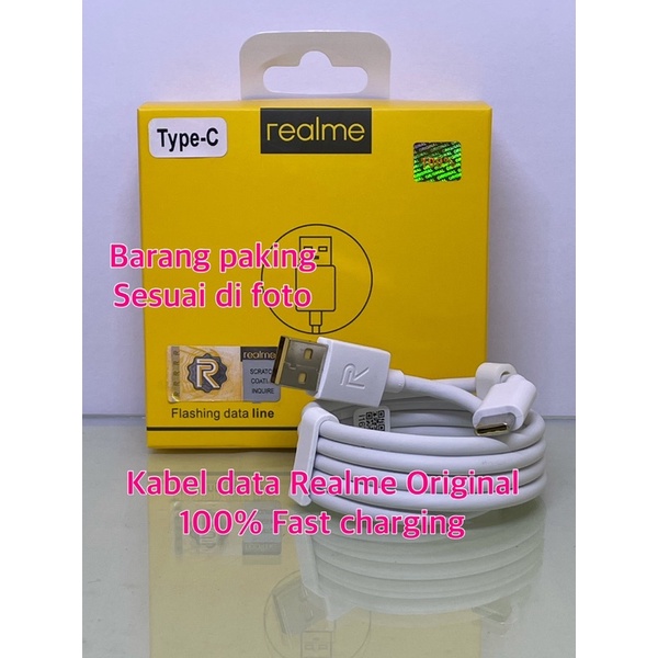 Kabel Data Realme Type C Original Fast Charging