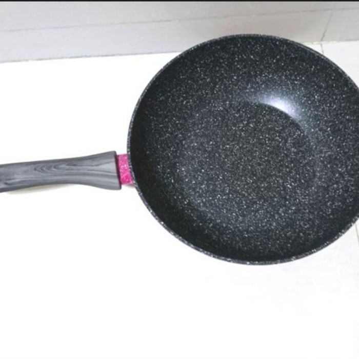 Bolde Super Pan Wok Pan 28 cm Black Pink Keramik