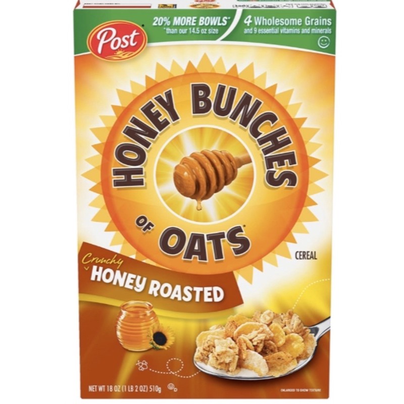 

Post honey bunches oats honey roasted 510 gr