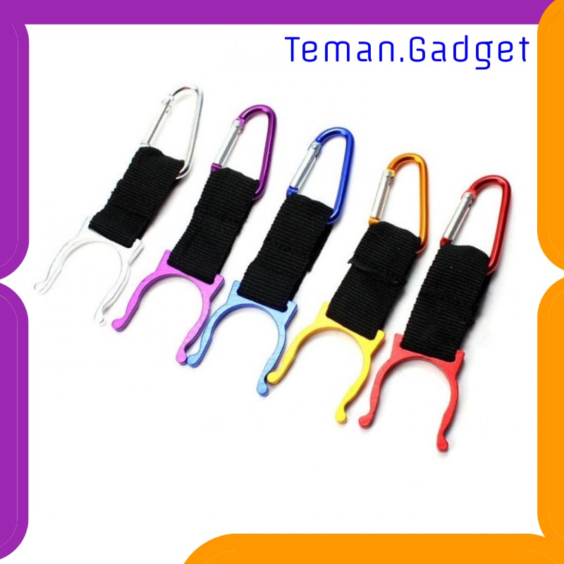 TG-OL002 HOLDER MINERAL BOTTLE BUCKLE KEYCHAIN / PENGAIT BOTOL MINUM - 5X