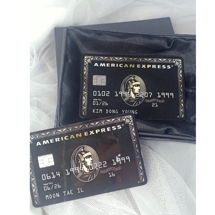 

Stiker kartu Blackcard custom