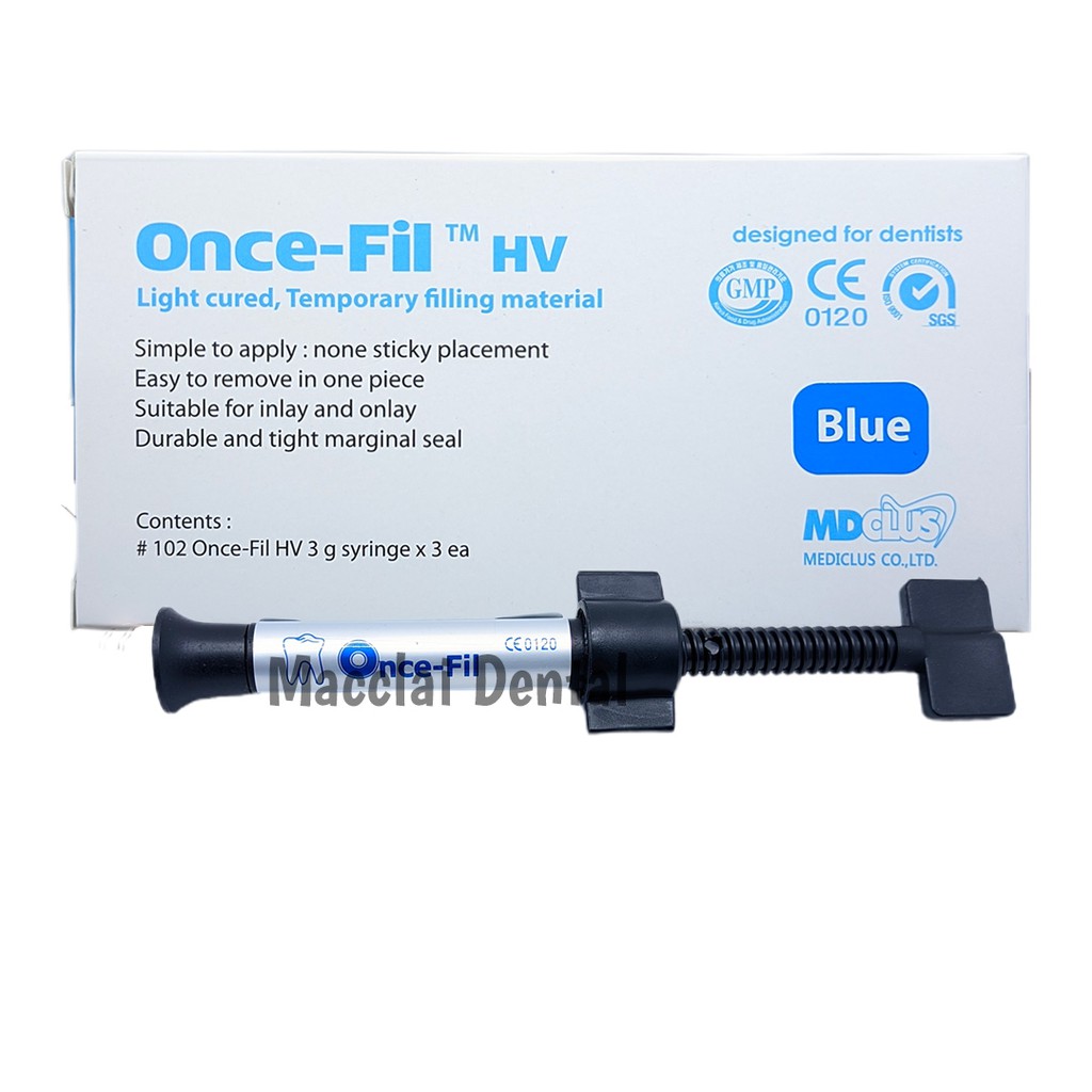 DENTAL TEMPORARY FILLING TAMBALAN SEMENTARA LIGHT CURE SYSTEMP INLAY ONLAY