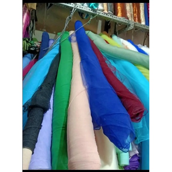 ( PROMO COD) Kain Tile Polos Meteran