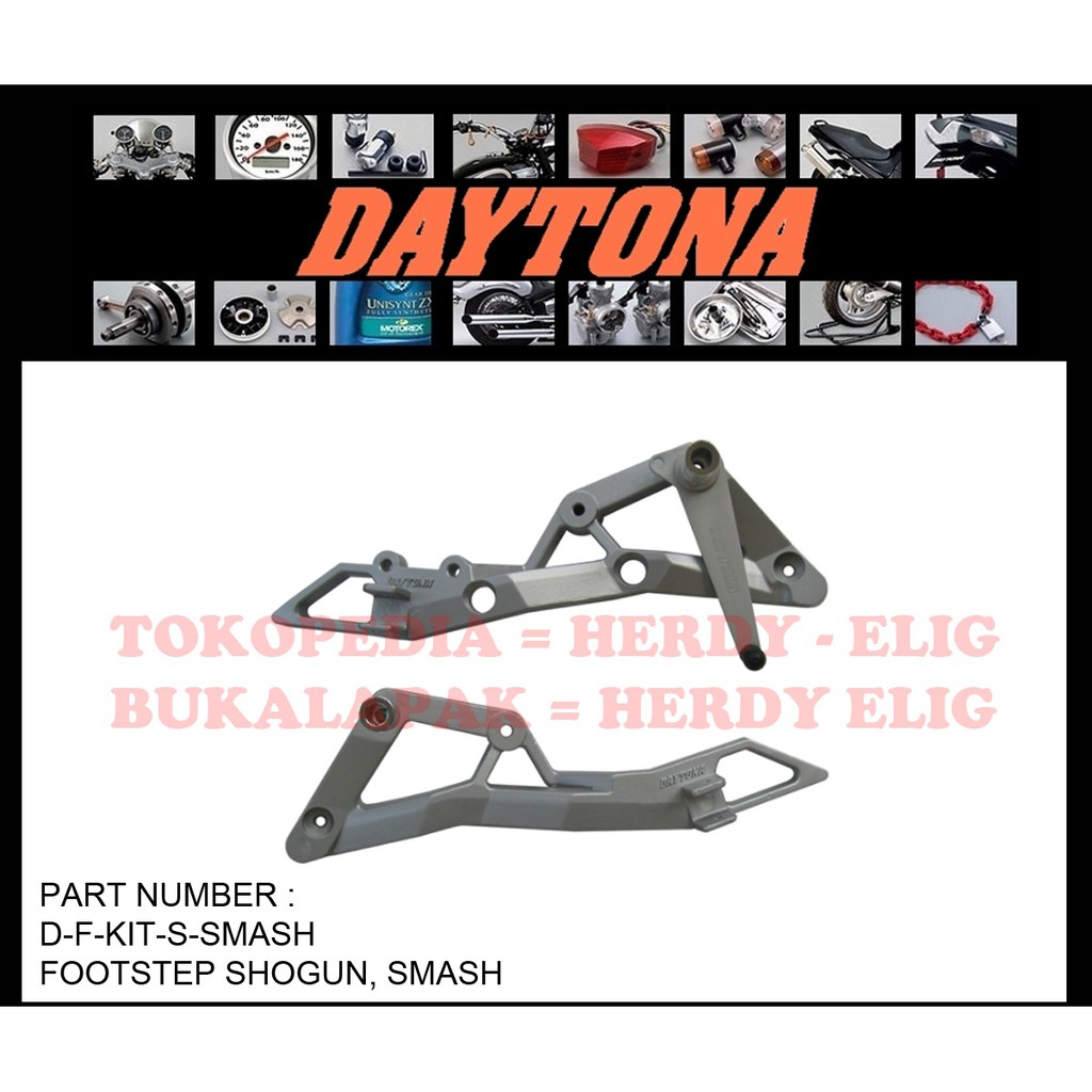 FOOTSTEP UNDERBONE DAYTONA JAPAN SUZUKI SHOGUN / SMASH