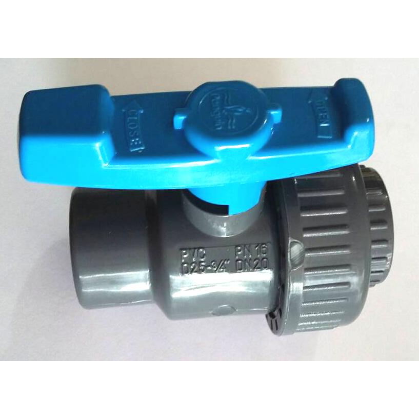 ball valve Penguin 3/4 inch - ballvalve Pinguin single union stop kran fitting sambungan ACC spare part tangki toren air