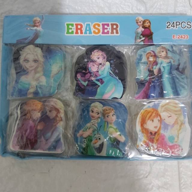 

Penghapus Frozen per pcs / Penghapus pensil frozen / Setip frozen