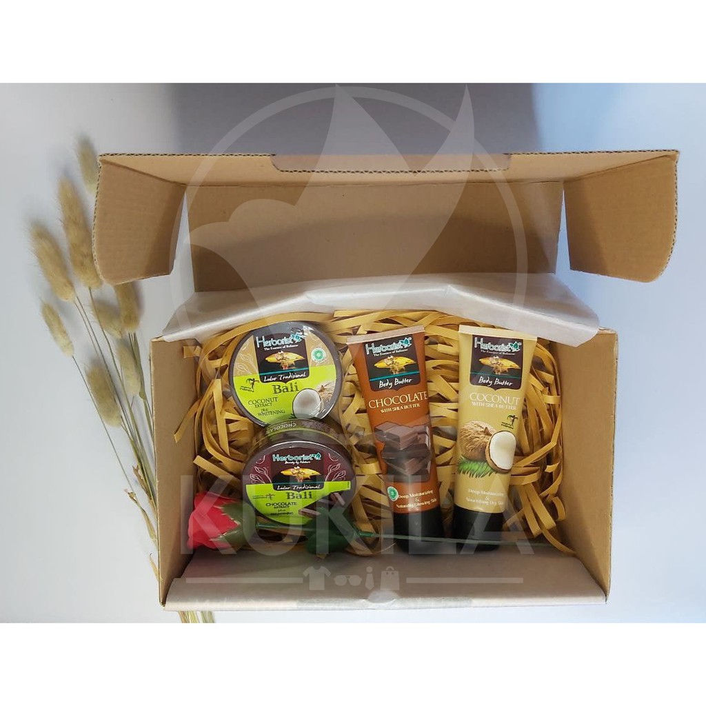 

HAMPERS BODY TREATMENT HERBORIST GIFT BOX BODY TREATMENT HERBORIST CEWEK PAKET B14
