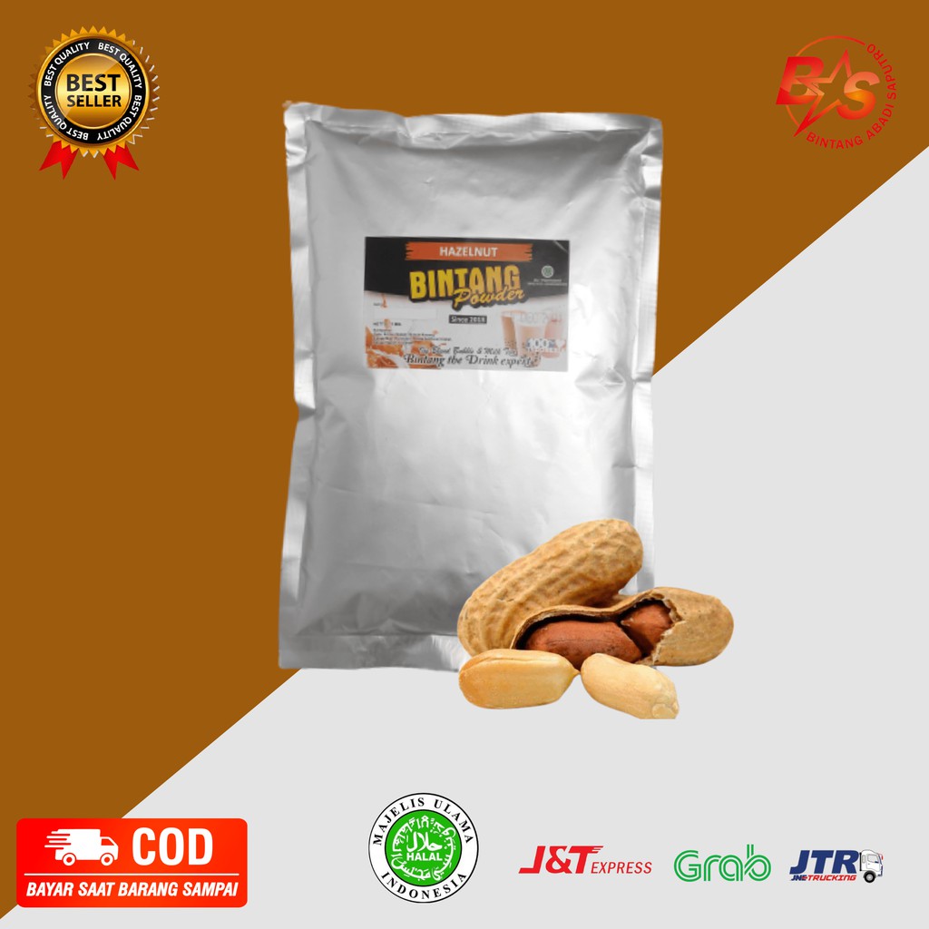 

Bubuk Minuman Rasa Hazelnut 500gr