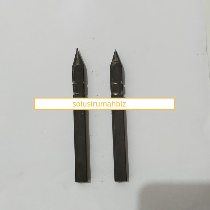 Ornamen pagar besi tombak virkan 14 sket asli 12mm bukan 12