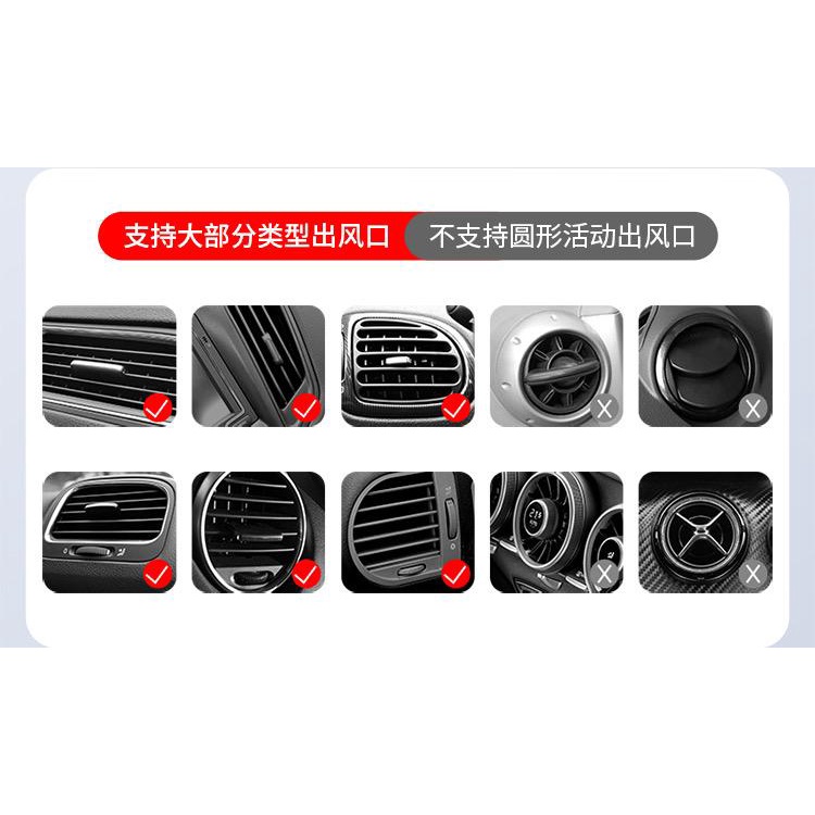 [RO ACC] NVN-CH10 2IN1 AIR VENT CAR HOLDER HP MOBIL DI LUBANG AC ALL TIPE HP