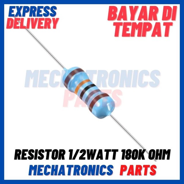 [PAS-9469] RESISTOR 1/2WATT 180KOHM