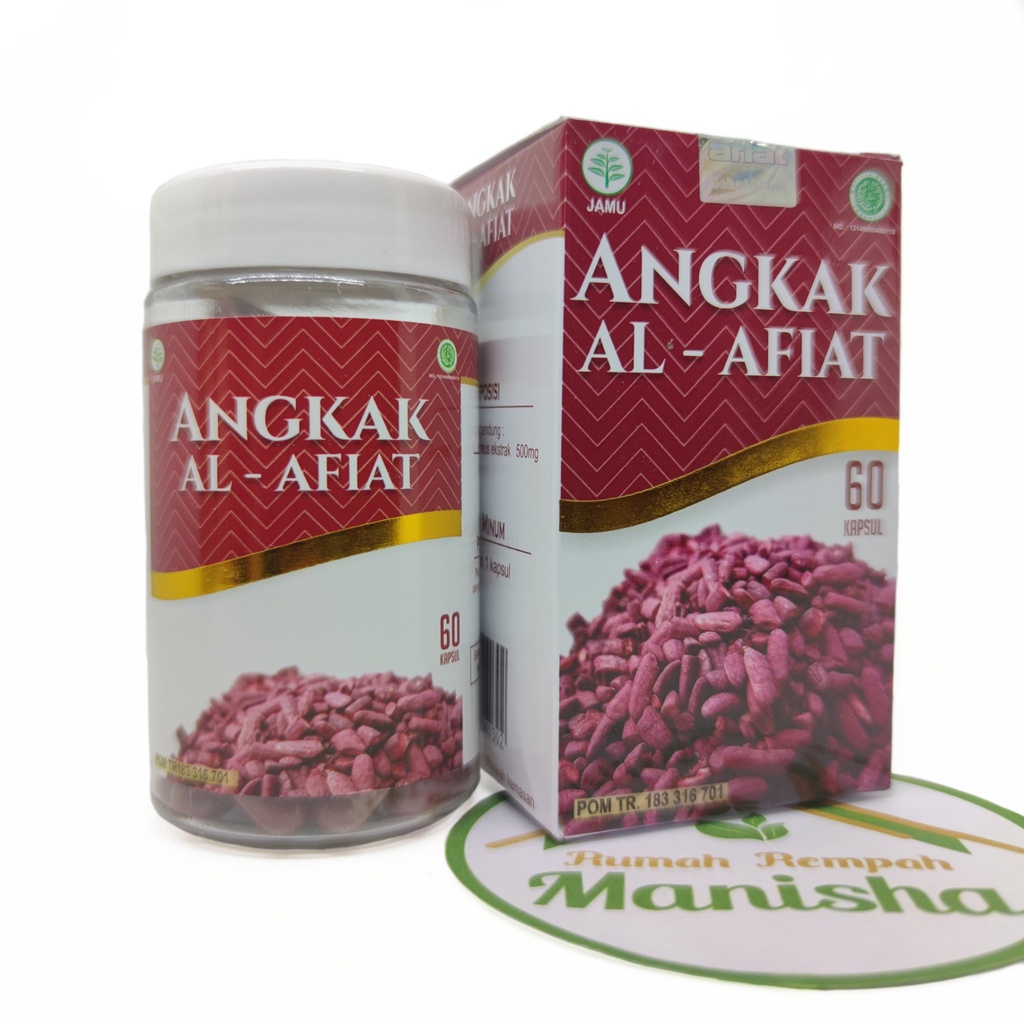 Kapsul Angkak (BPOM &amp; HALAL MUI) Menaikkan Trombosit isi 60 Kapsul Al-Afiat