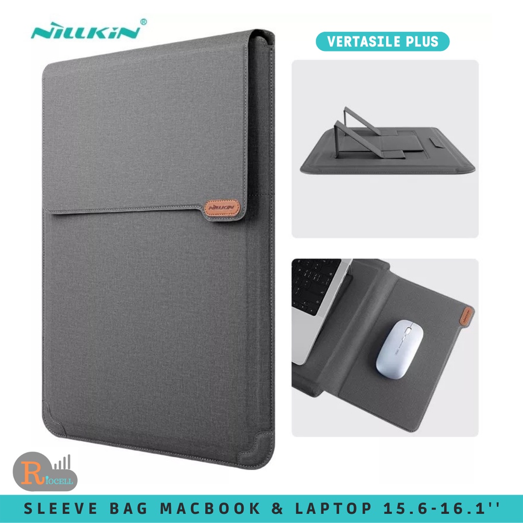 NILLKIN MacBook Sleeve Bag / Tas Laptop Sleeve With Mouse Pad &amp; Stand