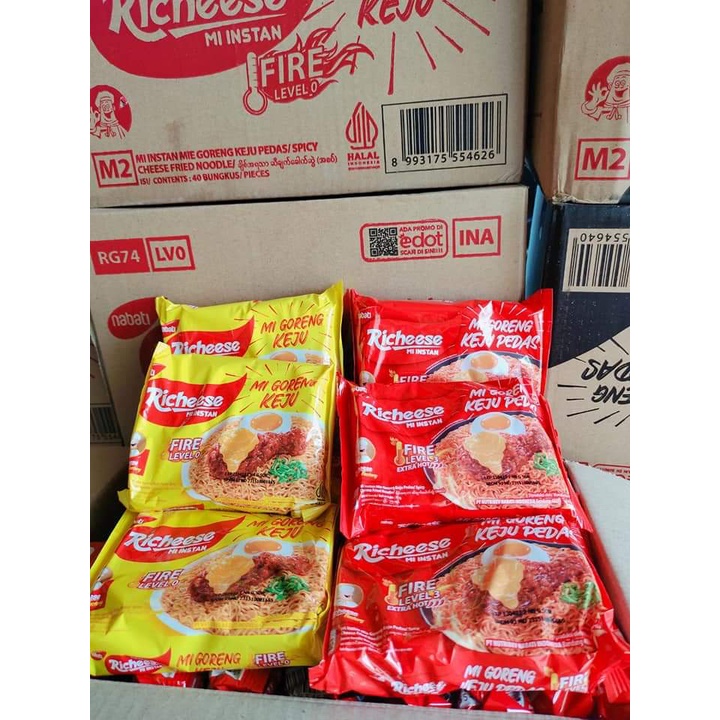 

Ready Richeese Mi goreng keju Viral