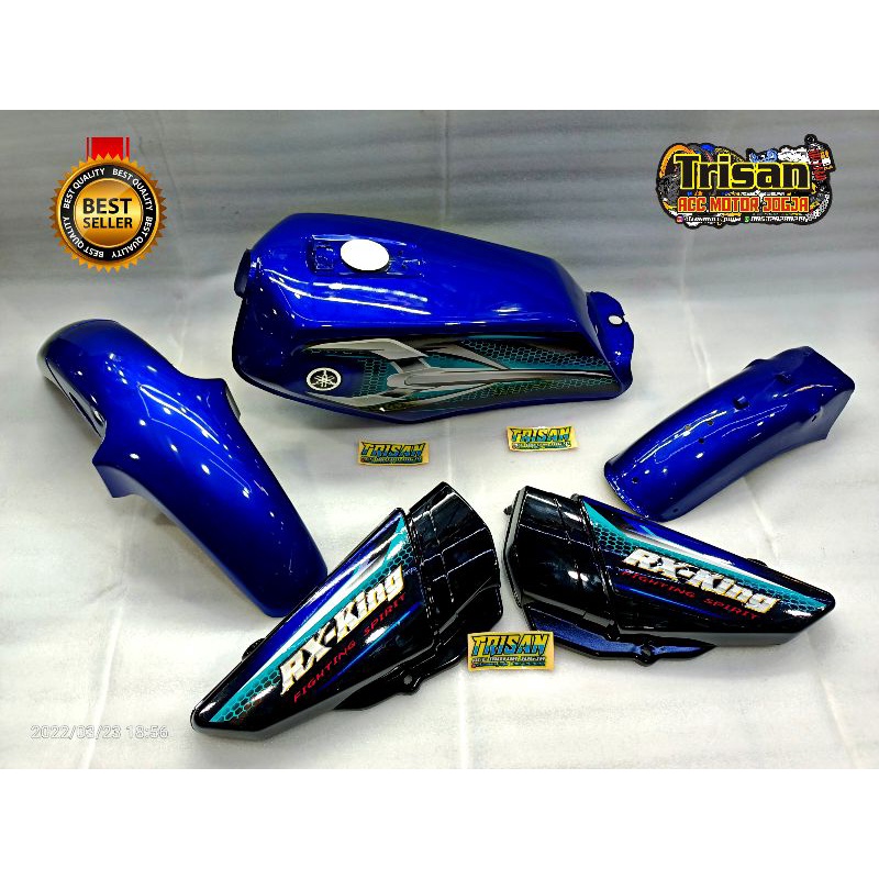 BODY SET RX KING 2007 BIRU ORIGINAL PART YAMAHA