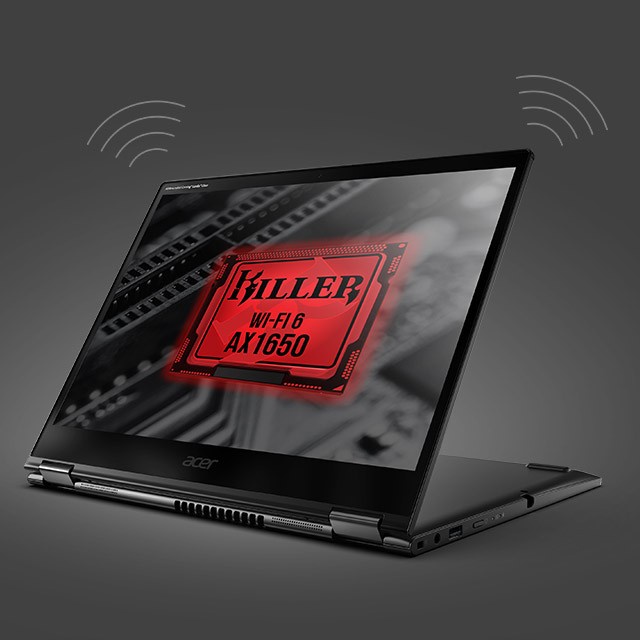 ACER SPIN 5 LITE SP513-55N-58YY EVO i5 1135G7 16GB 512GB SSD INTEL IRIS XE GRAPHICS 13.5" QHD IPS 2K