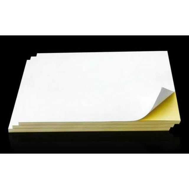 

(Isi 10 Lembar) Kertas Stiker HVS F4 / Sticker HVS F4