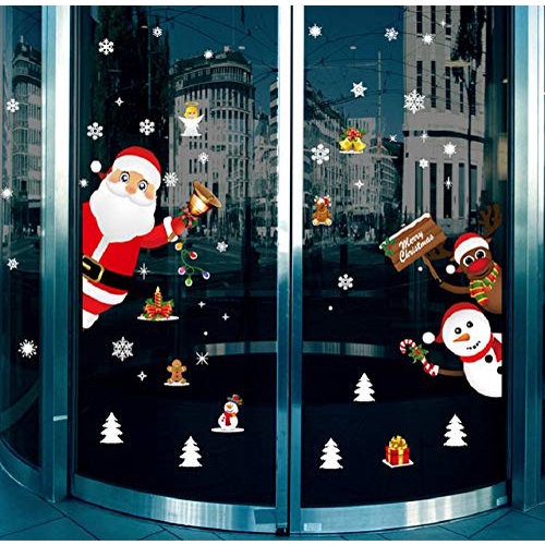 [ Christmas Wall Window Stickers Home Decoration Products Accessories ]