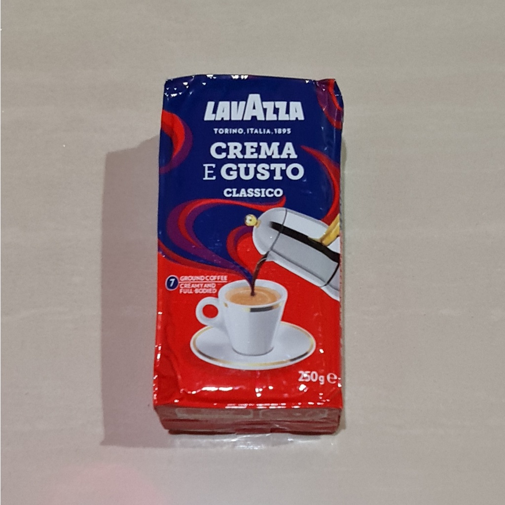 Kopi Lavazza Crema E Gusto Classico Ground Coffee 250 Gram