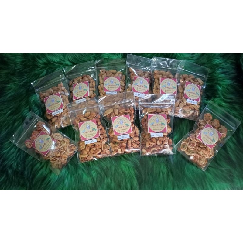 

kacang daun jeruk ori kemasan 500g