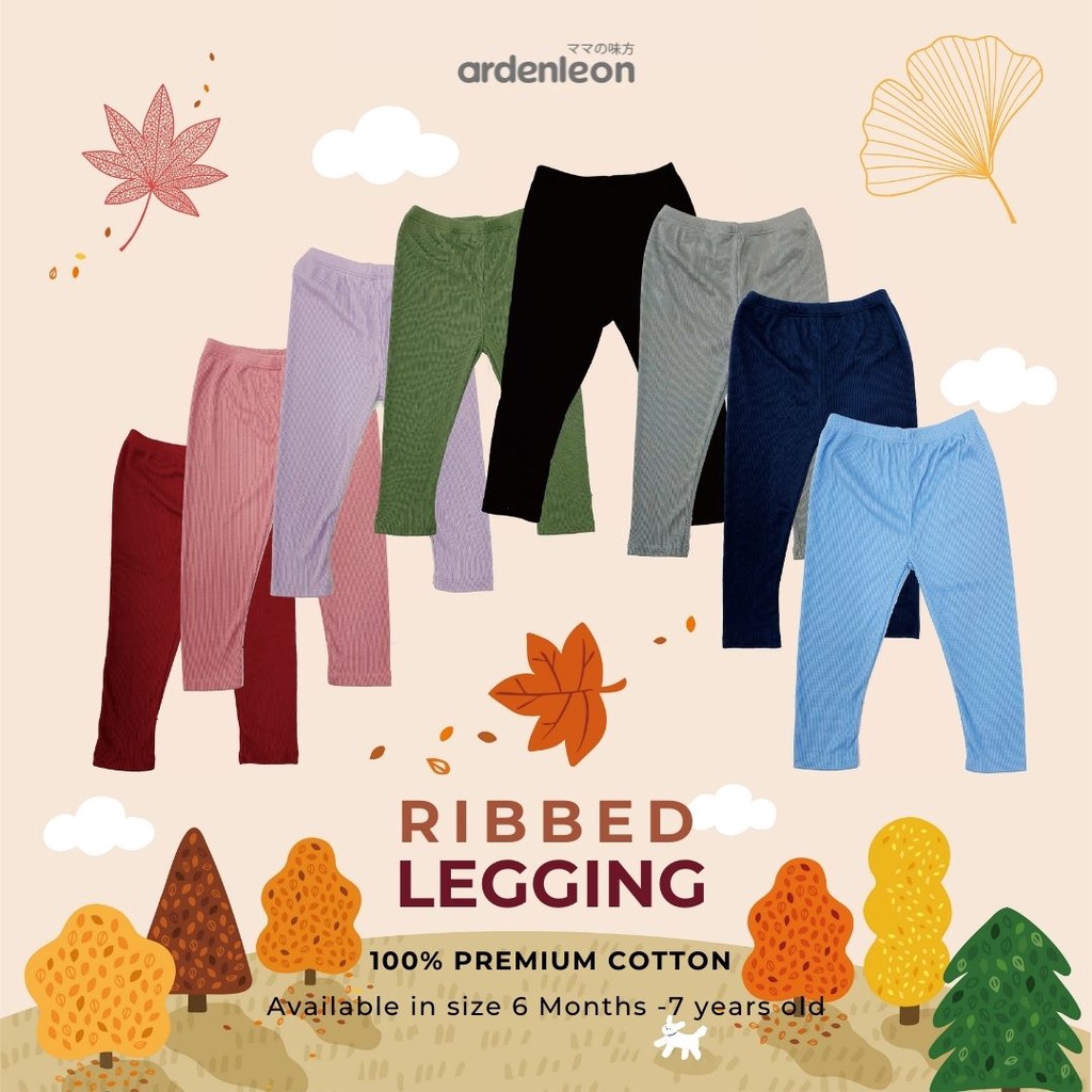 Ardenleon Unisex Ribbed Legging