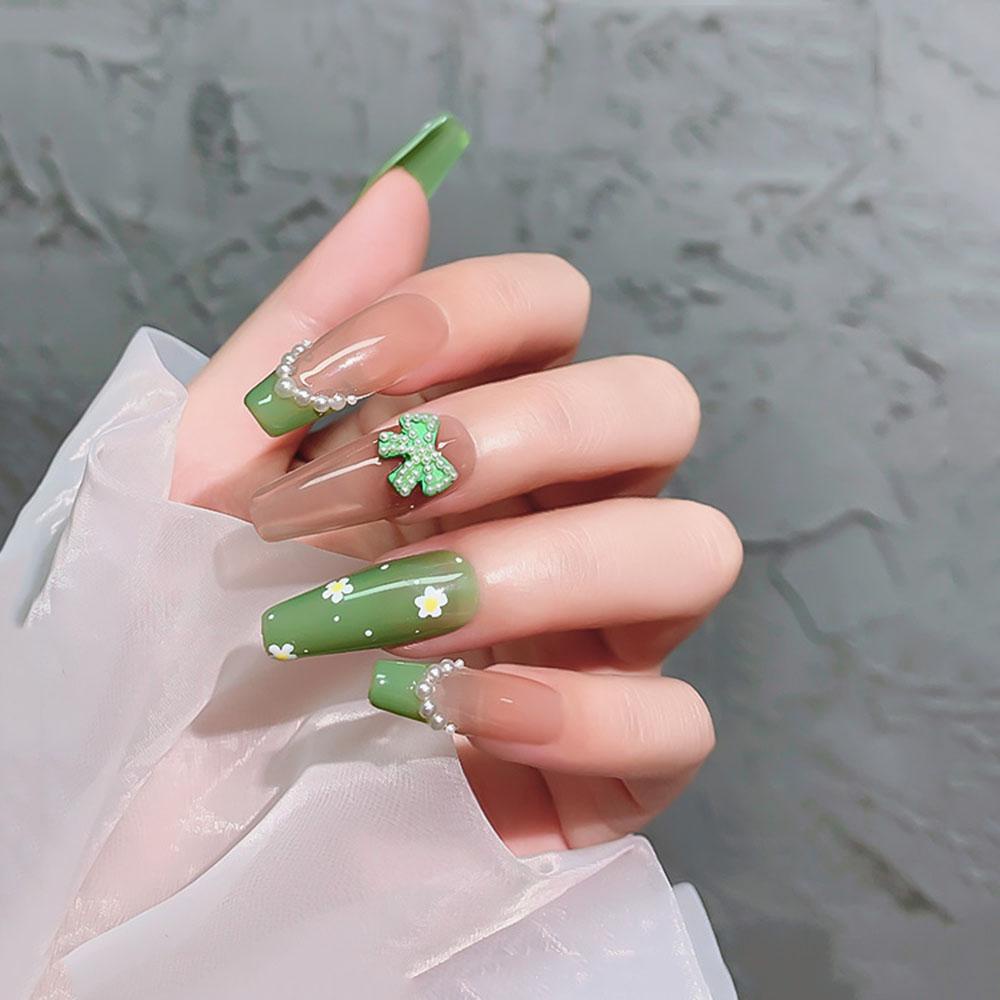 Mxbeauty Ikatan Simpul Perhiasan Kuku Fashion Temperamen Indah DIY Nail Art Desgin