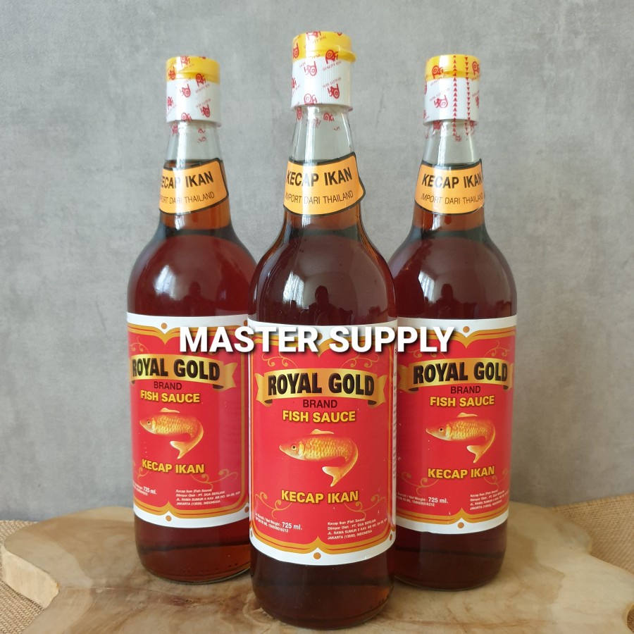 

ROYAL GOLD FISH SAUCE 725 ML / KECAP IKAN ROYAL GOLD IMPORT THAILAND