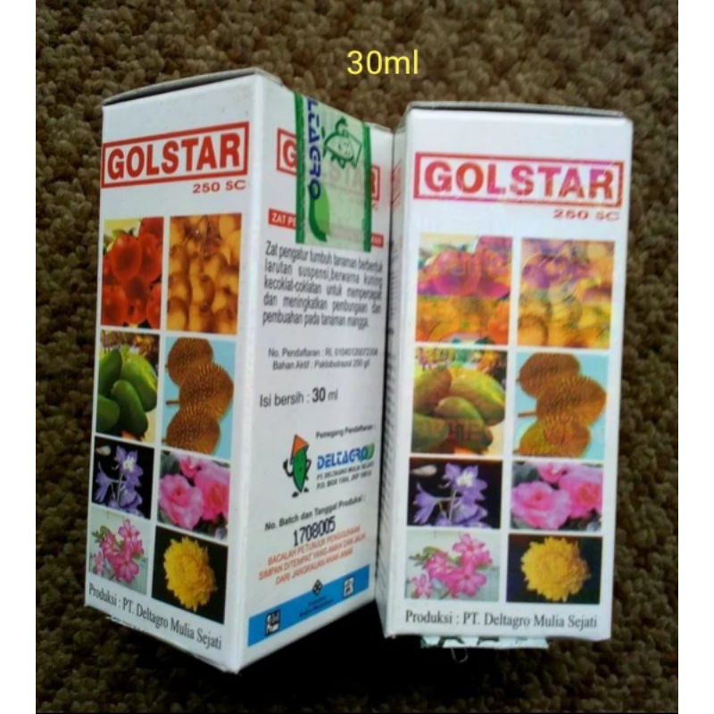 Pupuk Buah/Zpt Golstar/Pupuk Buah Mangga 250SC 30ml