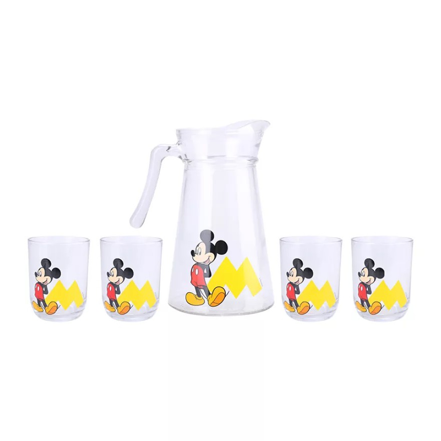 Disney drink set mug/Gelas Anak karakter mickey