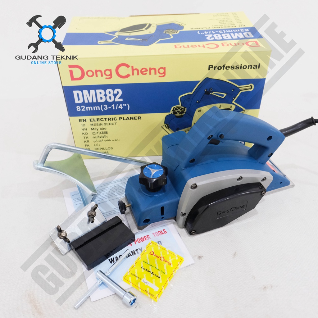 Mesin Planer DongCheng DMB82 / Mesin Pasah Kayu DMB 82 - Serut Kayu 82mm Dong Cheng