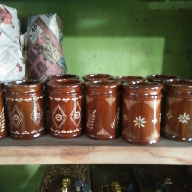 

tempat pensil bolpin dari kayu jati