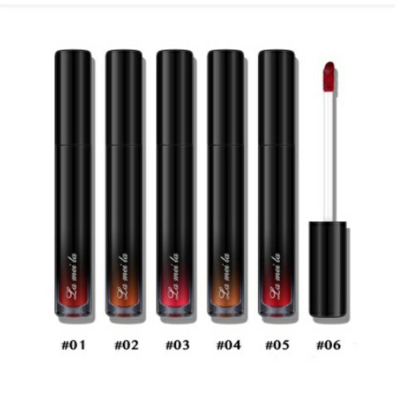 LIPSTIK WATERPROOF - LIPGLOS - LIPTINT - LIPSTIK TAHAN LAMA DAN RINGAN - LML VELVET LIPBLACK