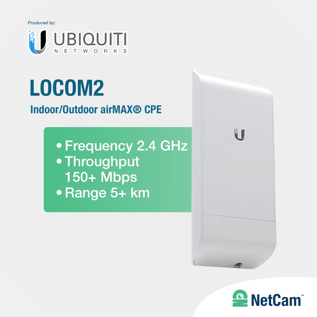 UBIQUITI NSM2 NANOSTATION M2 2.4GHZ NSM2 Nano Station M2