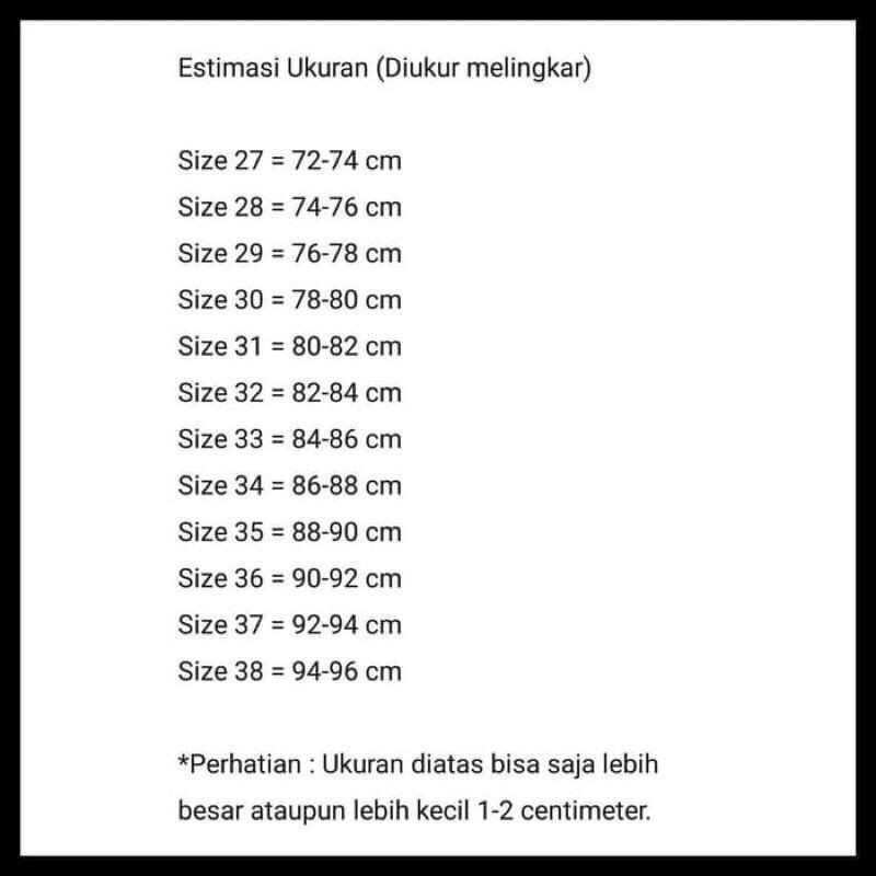 DISKON MARETA JEANS KEKINIAN BAHAN MELAR