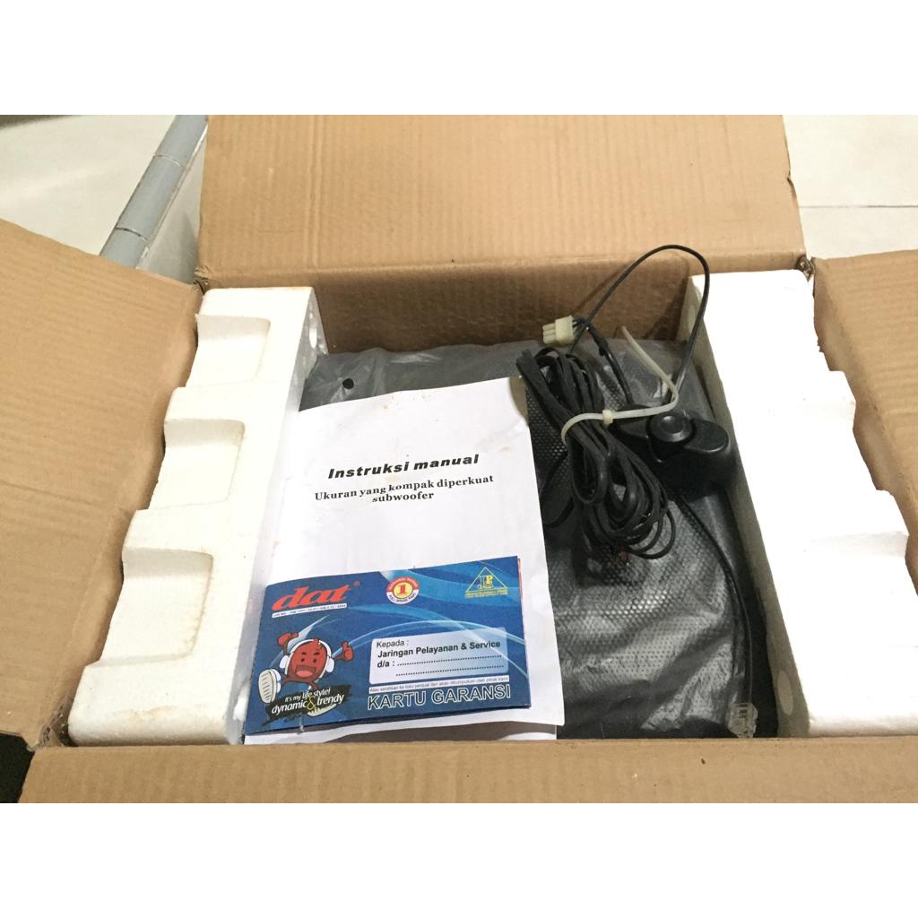 SUBWOOFER KOLONG DAT DA 106XQ / Speaker Mobil Bekas Like New