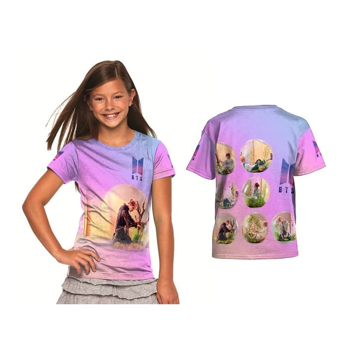 Kaos Tshirt Anak Fullprint BTS Answer - Jungkook