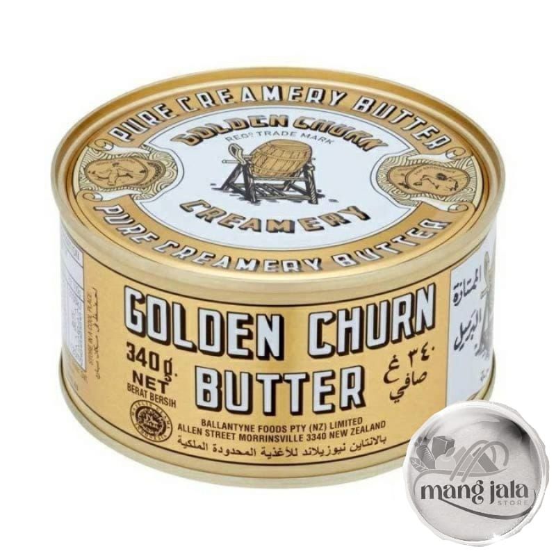 

GOLDEN CHURN BUTTER 340gr