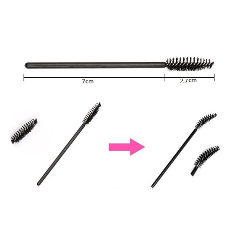 Mascara Wand / Sisir Bulu Mata / Eyelash Extention Spoolers