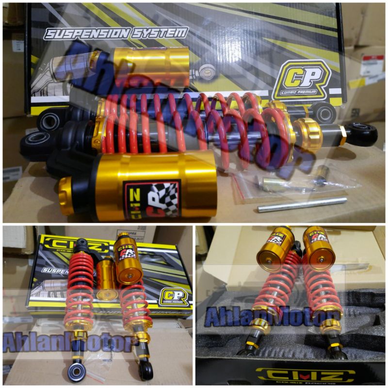 Shockbreaker CMZ Tabung Atas Size:340 clik 1000% Fungsi/Shockbreaker RX-KING,Kharisma,supra,Revo 110