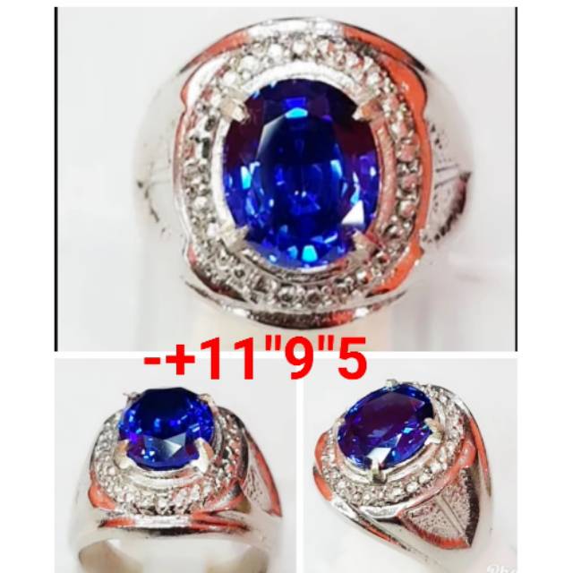 Batu permata blue king safir