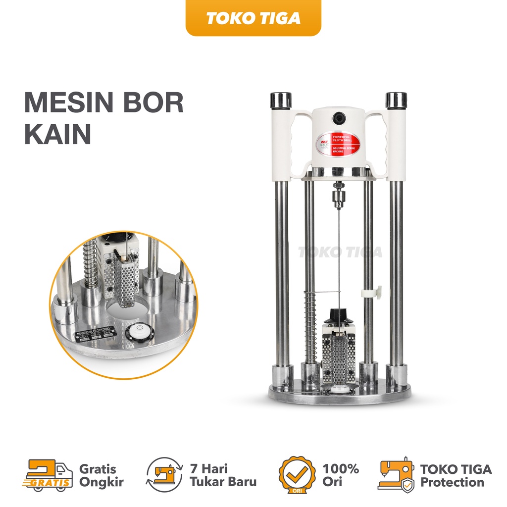 Mesin Bor Kain / Cloth Drill Machine