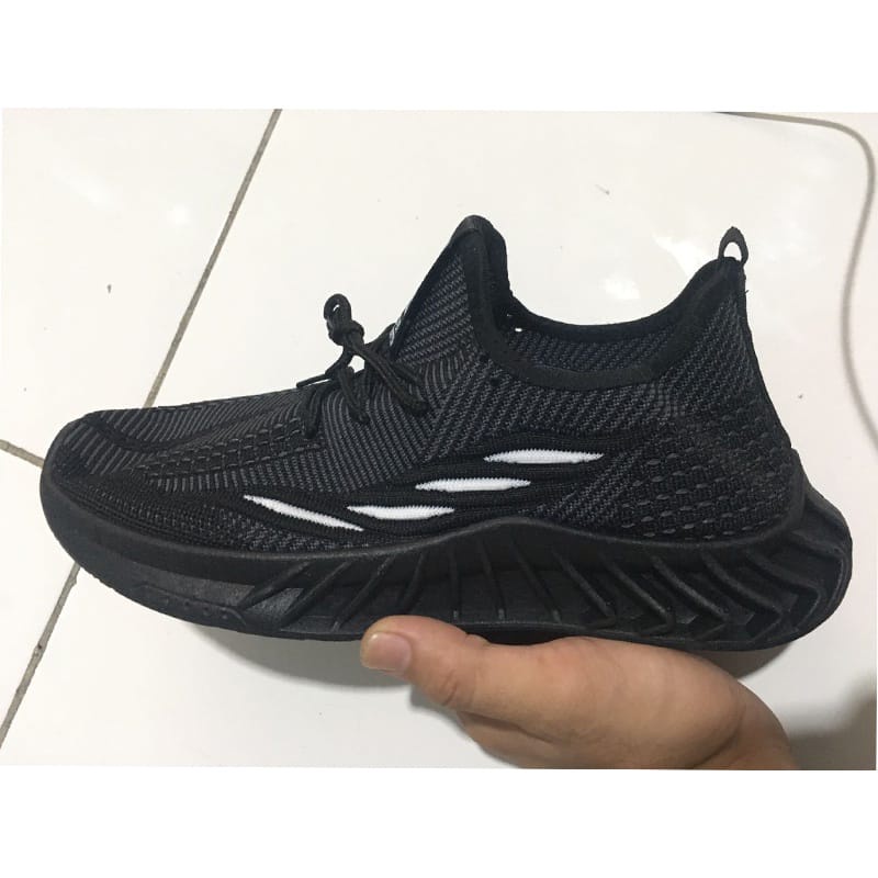 ♫ Megata ♫ S015 Sepatu Premium Sneakers Pria Korea Import Fashion Sport Olah Raga Jogging Gym