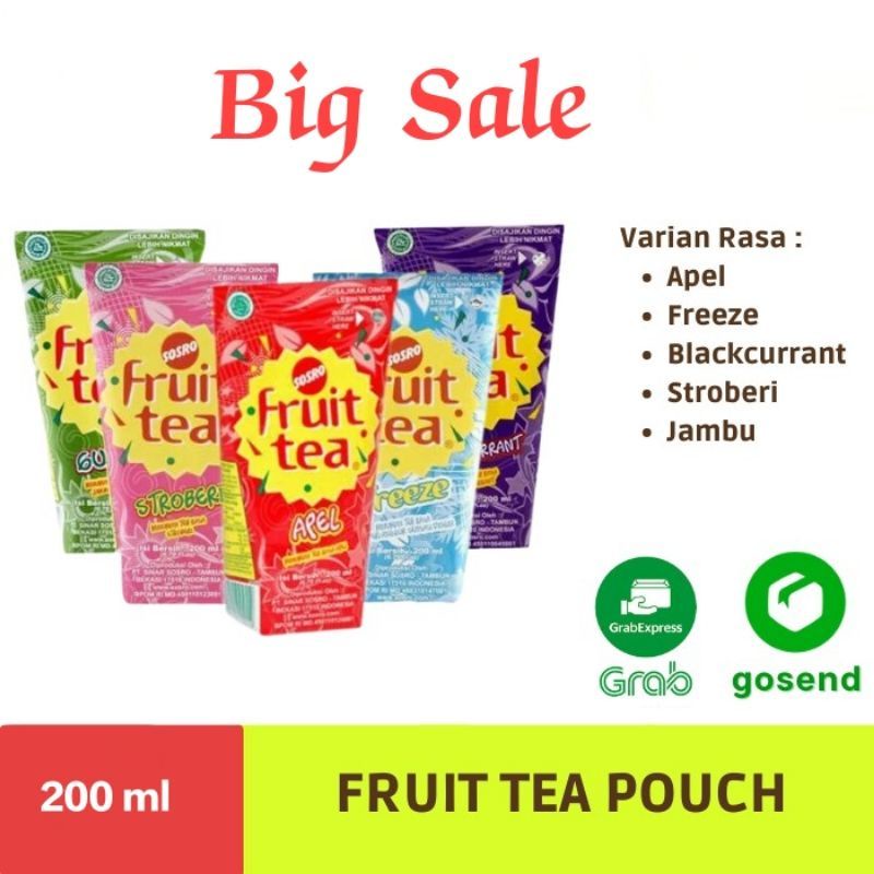 

Fruit tea 200ml (promo) All Varian